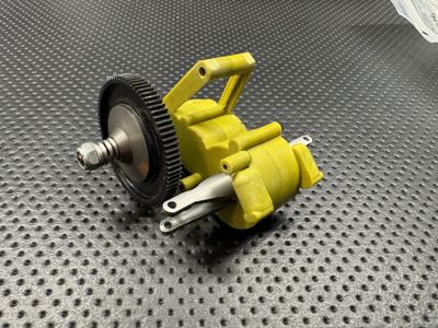 Vintage MIP Yellow Transmission Spur Slipper Outdrives for Team Associated RC10