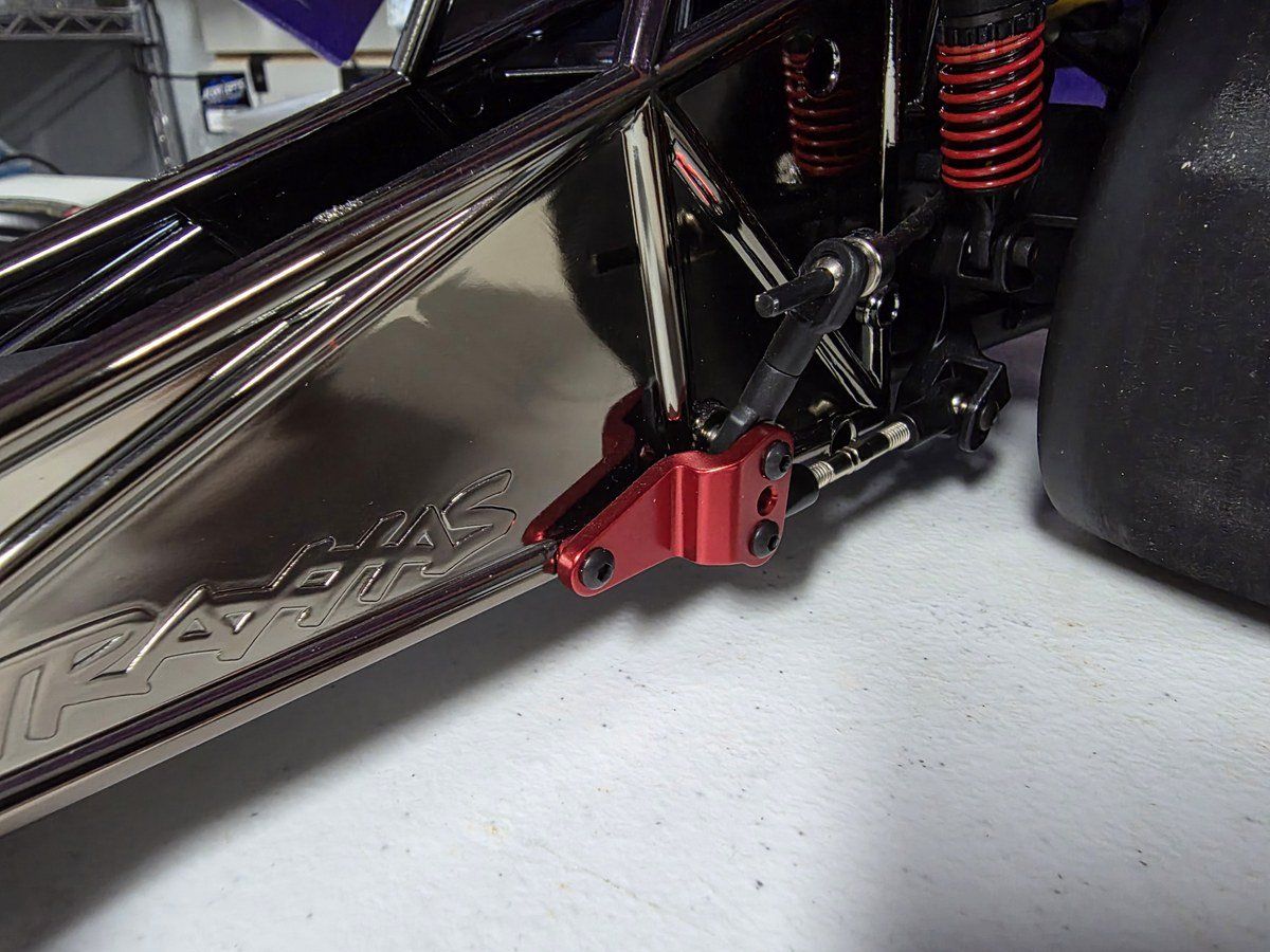 Traxxas 1/8 Funny Car Special Edition 69087-4 RTR TQi Red Aluminum Custom Body photo 8