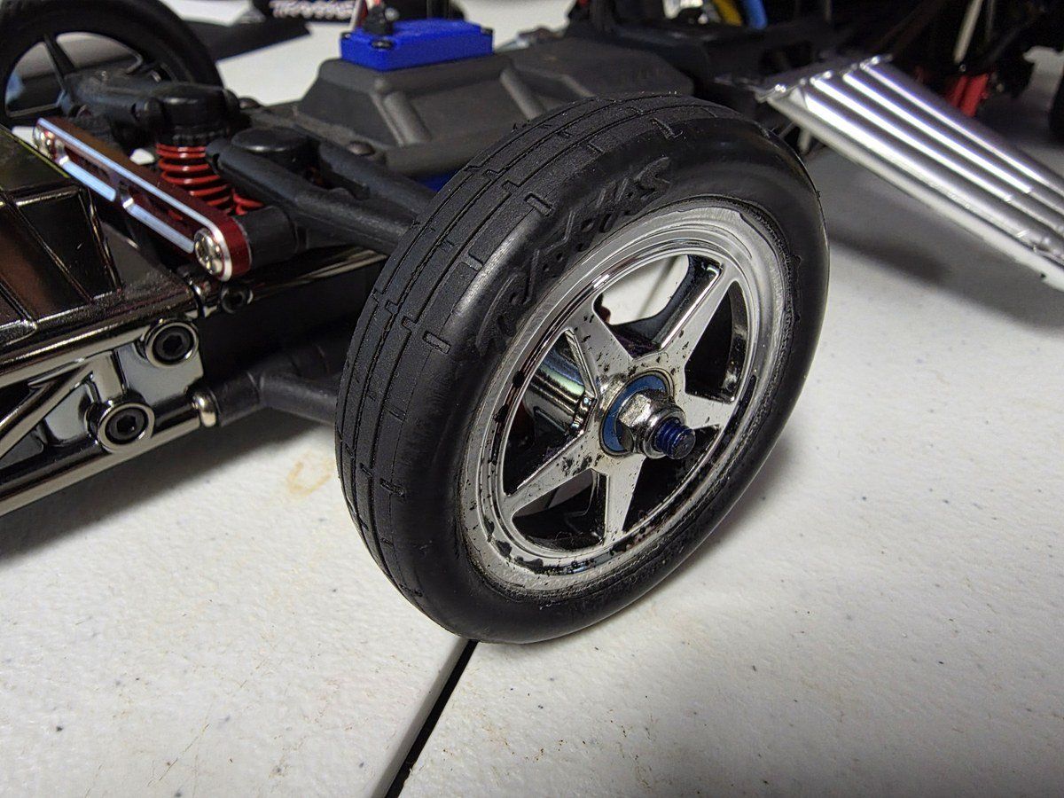Traxxas 1/8 Funny Car Special Edition 69087-4 RTR TQi Red Aluminum Custom Body photo 9