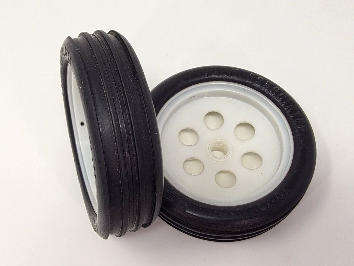 Vintage RC10 Wheels w/ Pro-Line Pro-10 Rear & Associated TQ-72 Front Tires photo 5