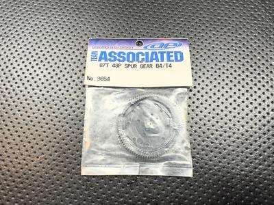 Vintage Team Associated No. 9654 87T 48P Spur Gear B4/T4 NIP