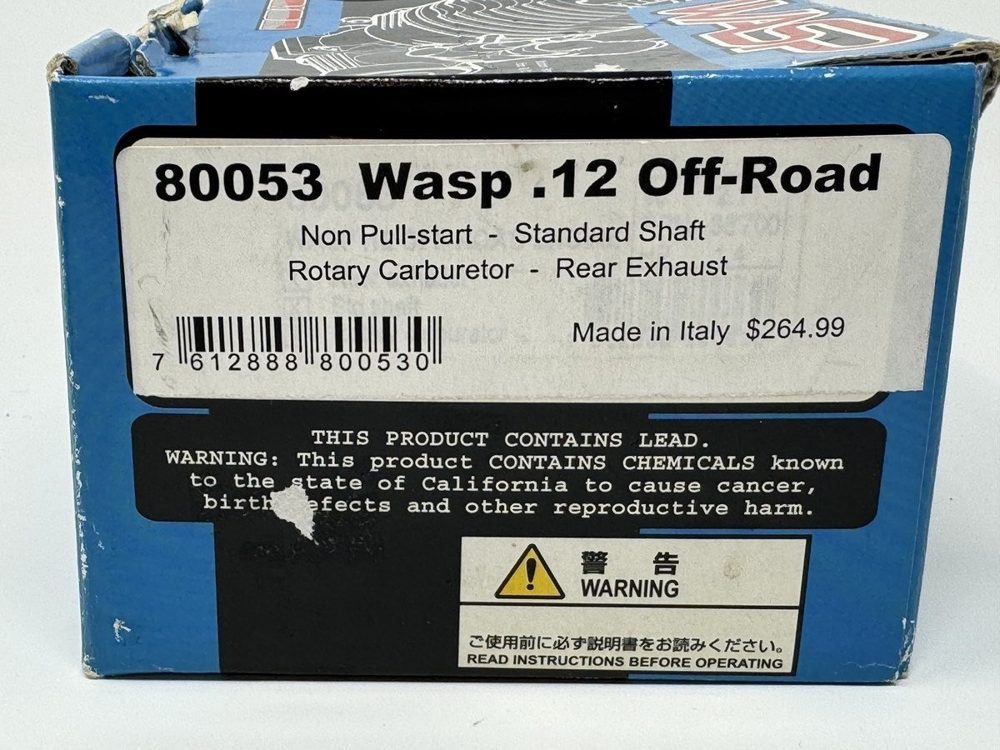 Team Orion WASP .12 Off-Road Nitro Engine 80053 New in Box RC10GT photo 8