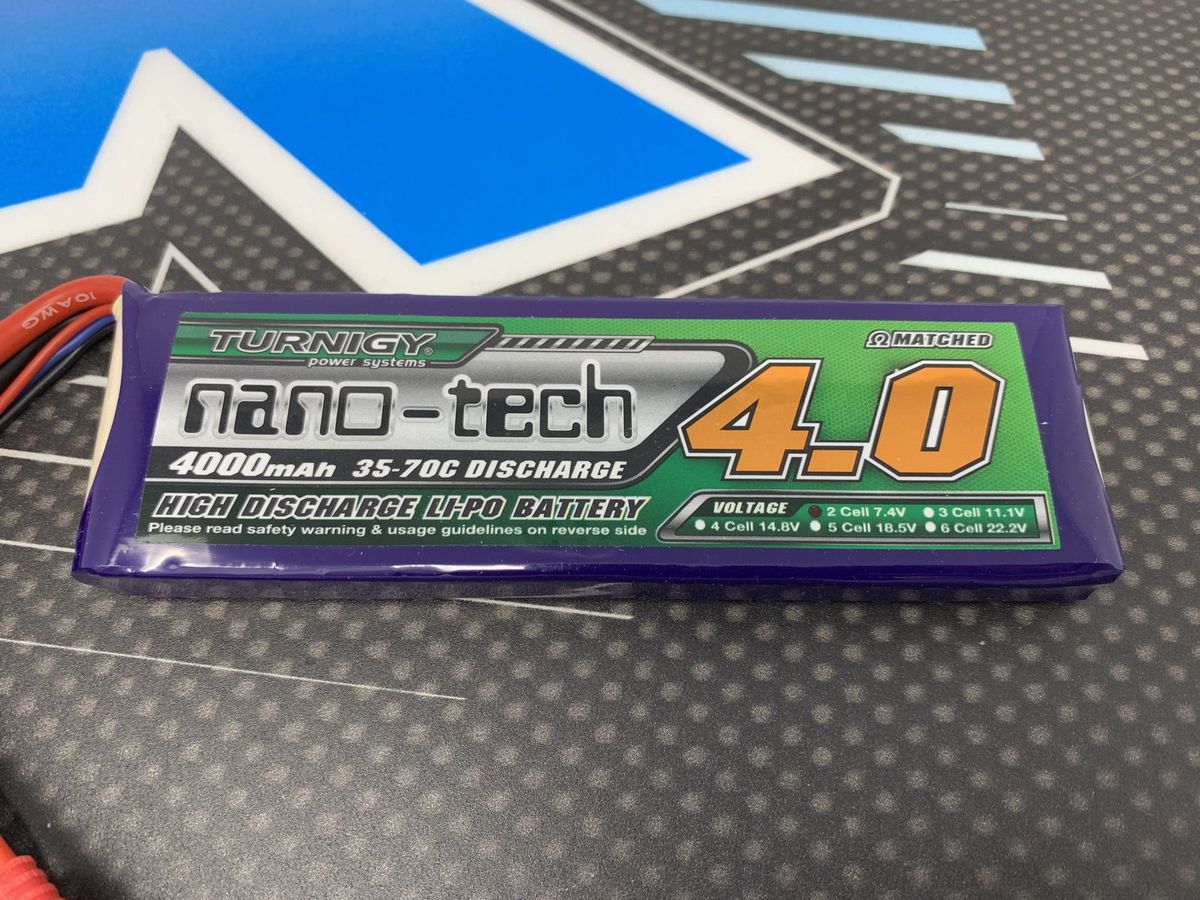 Turnigy nano-tech 4000mAh 2S LiPo