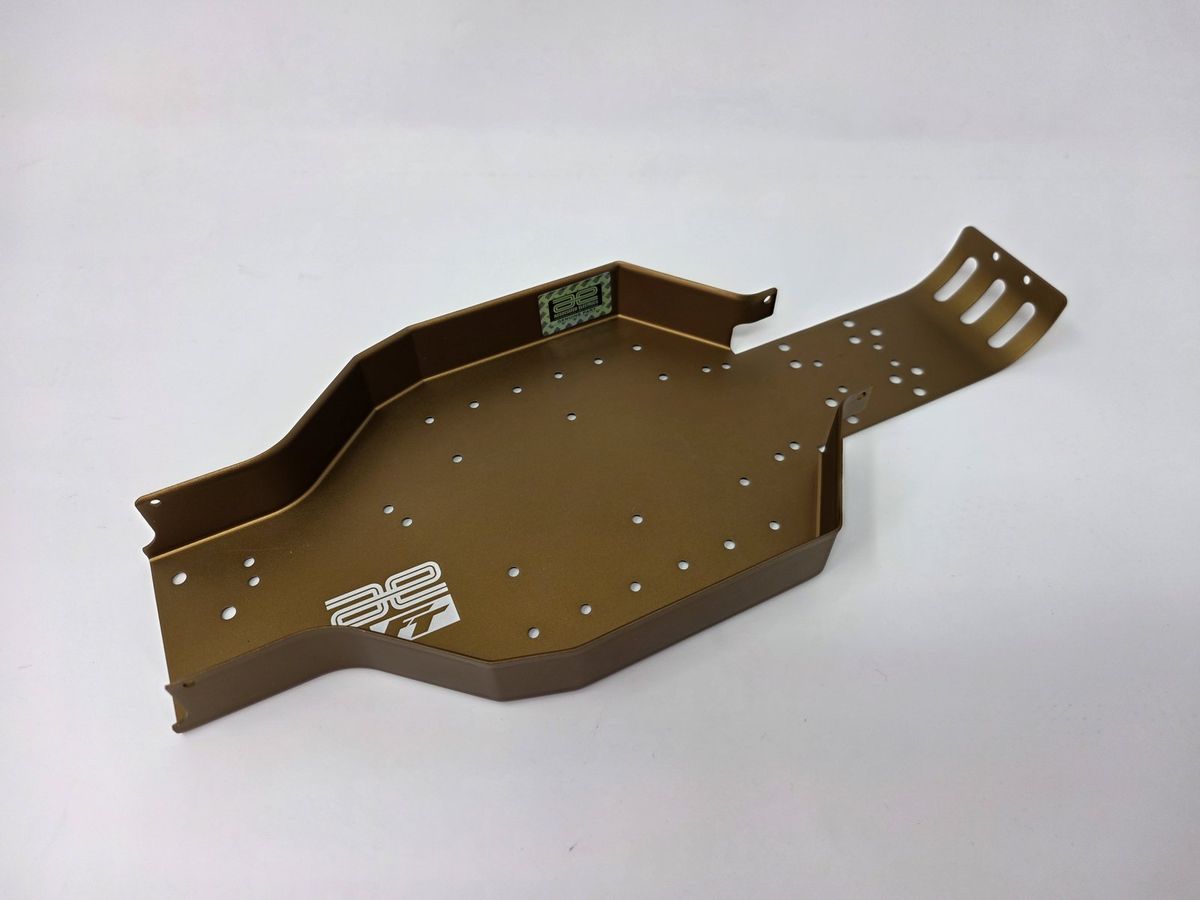Team Associated 6721 RC10 FT Bronze Chassis & Nose Plate + 6726 Motor Plate New photo 2