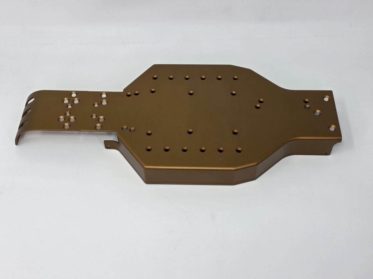 Team Associated 6721 RC10 FT Bronze Chassis & Nose Plate + 6726 Motor Plate New photo 5