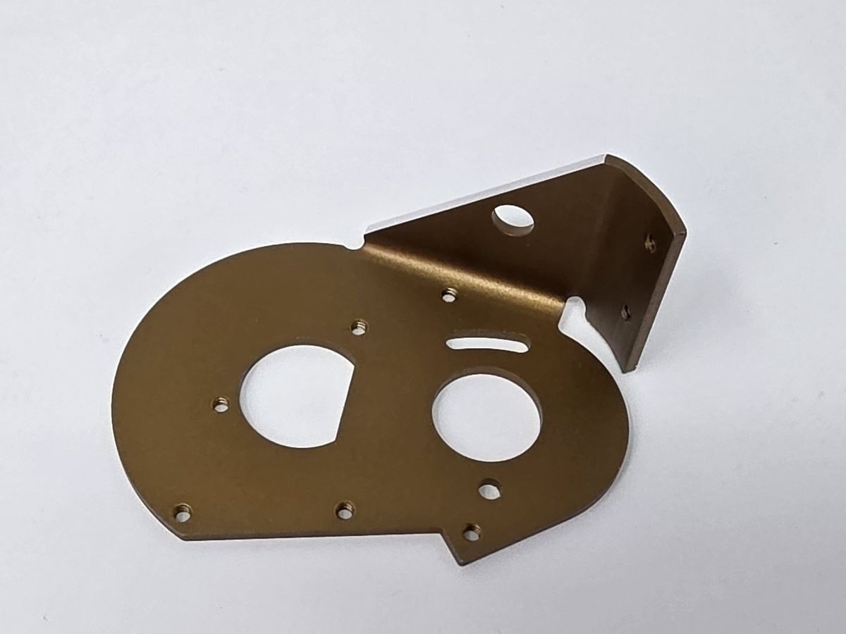 Team Associated 6721 RC10 FT Bronze Chassis & Nose Plate + 6726 Motor Plate New photo 8
