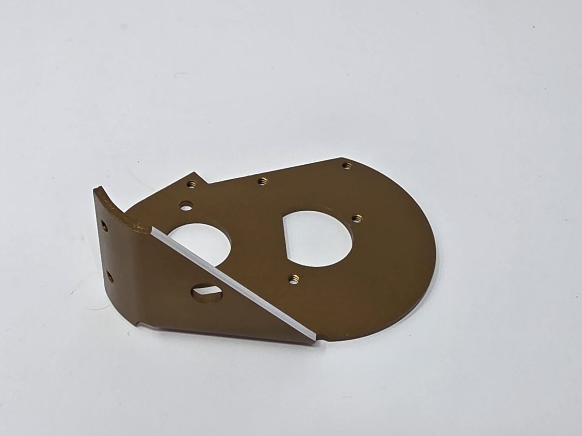Team Associated 6721 RC10 FT Bronze Chassis & Nose Plate + 6726 Motor Plate New photo 9
