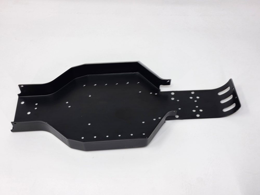 Vintage 90s Team Associated RC10 C Stamp Black Chassis Tub