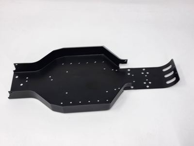 Vintage 90s Team Associated RC10 C Stamp Black Chassis Tub
